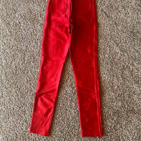 Original American Apparel Red Disco pants size S made in USA - Picture 6 of 10